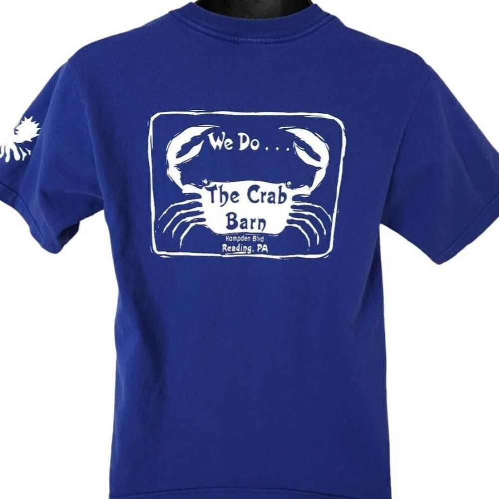 The Crab Barn T Shirt  Mens Size Small Vintage Y2K Got Crabs Reading Penn